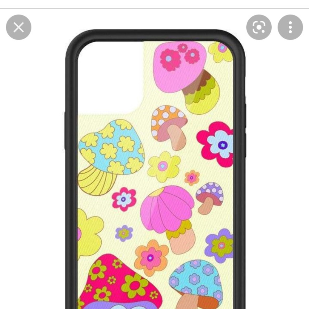 iPhone 11 wildflower mushroom case :)